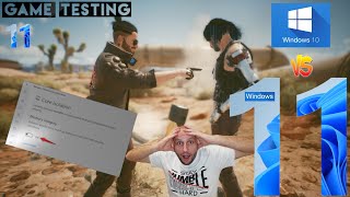 Windows 11 vs Windows 10  FPS Gaming Comparison Memory Integrity Test 11 Games  Game Benchmarks [upl. by Amadus]