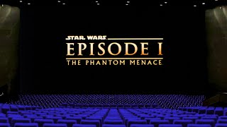 Cinema at home Star Wars Episode I recreating Odeon cinema 1999 intro reel [upl. by Voorhis377]