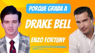 Enzo Fortuny cuenta porque dobla a Drake Bell y como fue conocerlo [upl. by Dumah]