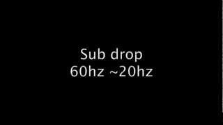 Sub Drop Bass Drop sample FREE [upl. by Hahsi]