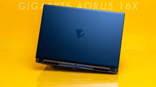 Gigabyte AORUS 16X Review  The Performance Pro [upl. by Dowlen]