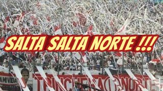 SALTA SALTA NORTE  TRINCHERA U NORTE  UNIVERSITARIO DE DEPORTES CANCION amp LETRA NUEVO TEMA [upl. by Edmanda]