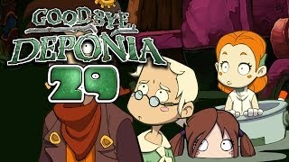 GOODBYE DEPONIA HD 029  Vier lecker Fleischhäppchen ★ Lets Play Goodbye Deponia [upl. by Sharline]