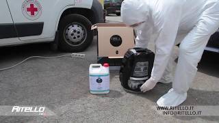 Disinfecting with the Ritello Total Cleaning System [upl. by Celinda]