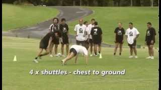 NZRL Fundamentals  Conditioning Drills [upl. by Dion]