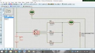 Simulación Voltimetro Galvanómetro de Darsonval [upl. by Tesil547]