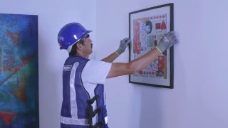 Cómo alisar muros con panel de yeso y tornillos  2 de 3  Drywall [upl. by Aitnic]