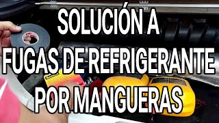 Fuga de refrigerante por mangueras Solución de Emergencia [upl. by Iy]