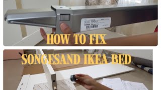 How to assemble songesand IKEA bed 2024 [upl. by Ripley430]