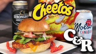 Flamin Hot Cheetos Chicken Sandwich Recipe 🍽 🥘 Cook amp Review Ep 59 [upl. by Rezeile]