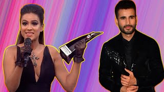 Nia Sharma amp Karan Tacker Win Most Stylish TV Personalities [upl. by Bo612]