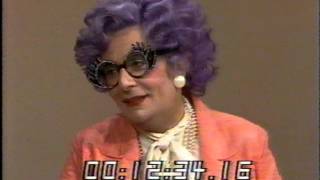 Dame Edna Everage  Barry Humphries  Afternoon Plus A  1982 [upl. by Enaelem680]