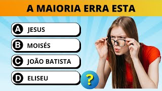 12 PERGUNTAS BÍBLICAS NÍVEL DIFÍCIL  QUIZ BÍBLICO 1 [upl. by Hudis]