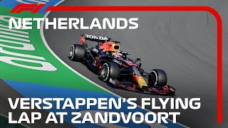 Max Verstappens Flying FP1 Lap At Zandvoort  2021 Dutch Grand Prix [upl. by Heilman]