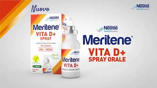 NUOVO MERITENE® VITA D SPRAY ORALE [upl. by Hayikaz]