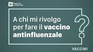 A chi mi rivolgo per fare il vaccino antinfluenzale [upl. by Wetzel]