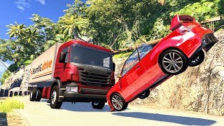 Realistic High Speed Crashes 34  BeamNG Drive  CrashBoomPunk [upl. by Colleen]