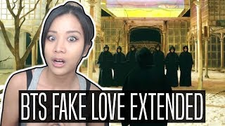 BTS 방탄소년단 FAKE LOVE EXTENDED REACTION  My explanation amp theory [upl. by Antonie217]