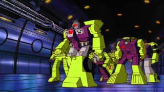 Transformers G1 The Movie Decepticon Leadership Battle [upl. by Anazus]