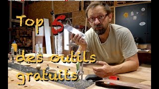 TOP 5 DES OUTILS DE MENUISIER GRATUITS [upl. by Anawak701]