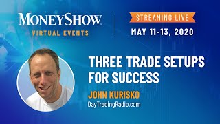 Three Trade Setups for Success  John Kurisko [upl. by Jardena]