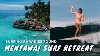 Paradise Mentawai Surf Retreat  Epic Waves and Unforgettable Memories with KASSIA MEADOR [upl. by Dachi656]