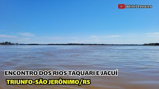 🔴EXCLUSIVO LOCAL ONDE O RIO TAQUARI E RIO JACUÍ SE ENCONTRAM 21052024 [upl. by Edita]