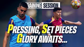 WHAT a FREEKICK from FERRAN TORRES WOW 🤯  FC Barcelona Training 🔵🔴 [upl. by Ymmak]