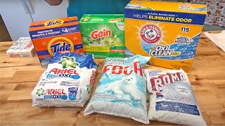 Which Laundry Detergent Is Best Testing The Best Laundry Detergent Powder [upl. by Gere]