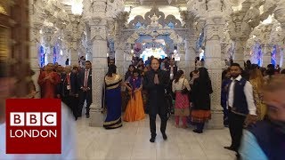 Diwali in north west London – BBC London News [upl. by Atirrehs]