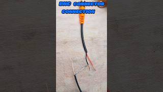 How to Install BNC Connector  Super Easy   Bnc Connector Connection shorts [upl. by Aikimat250]