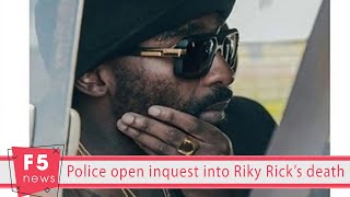 Police open inquest into Riky Rick’s death [upl. by Cirad]