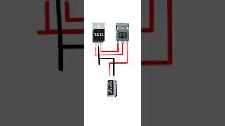 Battery 24v to 12v converter shorts converter electronic Dibyaelectriccom [upl. by Linad]