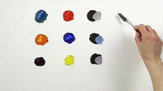 How to create a range of greys with different tones  Winsor amp Newton Masterclass [upl. by Ardnosac]