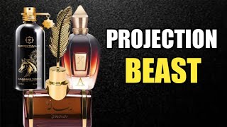 15 OF THE BEAST STRONG PROJECTING FRAGRANCES FOR MEN  Clip Fragrance [upl. by Camarata]