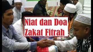 Niat dan Doa Zakat Fitrah [upl. by Ventura]