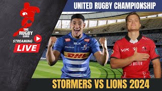 Stormers vs Lions URC 2024 Live Commentary [upl. by Efram193]