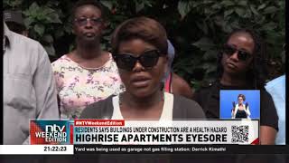 Residents in Kileleshwa ward protest over high rise buildings [upl. by Ayres]