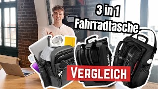 3in1 Fahrradtaschen im Vergleich  welche passt zu dir valkental vergleich [upl. by Hobard]