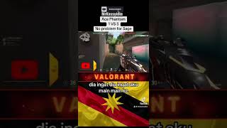 Ace Phantom No problem for BattleSage gameplay gaming live valorant valorantclips [upl. by Sol891]