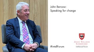 John Bercow Speaking for change [upl. by Ekusoyr629]