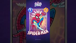 Spiderman Variants In Marvel SNAP SpiderMan Card Variants marvelsnap [upl. by Aretse]