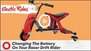 How to Replace the Battery on the Razor Drift Rider [upl. by Andaira]