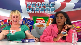 Americans try British snacks and food for the first time [upl. by Gorden308]