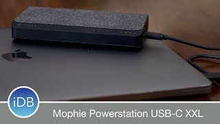 Hands On with Mophie Powerstation USB C XXL for MacBook  Review [upl. by Grory289]