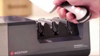 Wusthof PEtec Electric Knife Sharpener by Chefs Choice [upl. by Atilef]