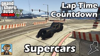 Fastest Supercars 2018  GTA 5 Best Fully Upgraded Cars Lap Time Countdown [upl. by Arreis]