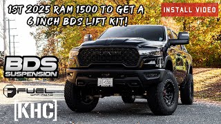 First 2025 RAM Rebel 1500 with a 6” BDS Lift Kit [upl. by Nomad]