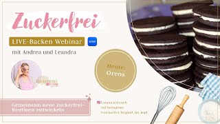 Zuckerfreie Oreo Kekse selbstgemacht  Gesunder Genuss ohne Zucker [upl. by Hagerman]