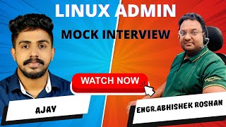 5 Years Linux Administrator Mock Interview Asked on Realtime Scenario based Interview Questions 🔥 [upl. by Hakaber]